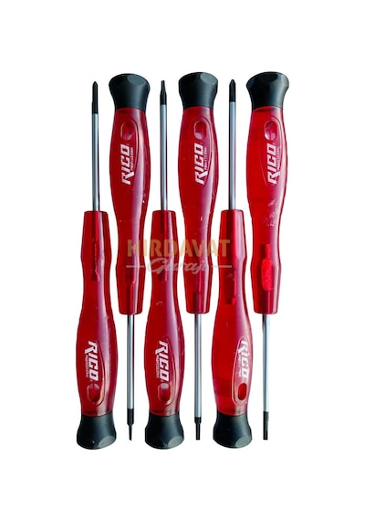 Rico 6 Parça Saatçi Tornavida Seti Craft 50 MM