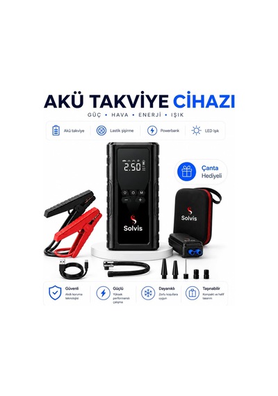 Akü Takviye Cihazı Siyah