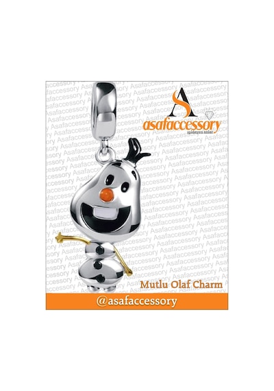 Mutlu Olaf Charm Asafaccessory Gümüş