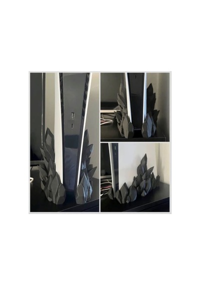 Ps5 Slım Crystal Stand Dijital Versiyon Uyumlu Playstation 5 Dikey Stand Ps5 Stand Dijitalversiyon