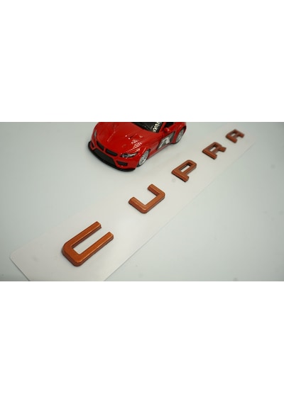 Seat Leon Cupra Bakır Renk 3M 3D Bagaj Yazı Logo Ürün
