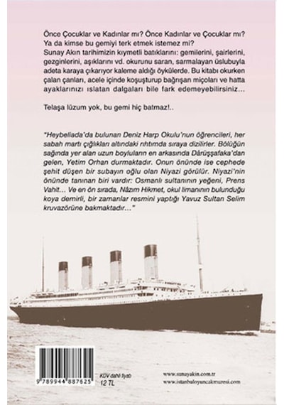 Önce Çocuklar ve Kadınlar - Sunay Akın - İş Bankası Kültür Yayınları