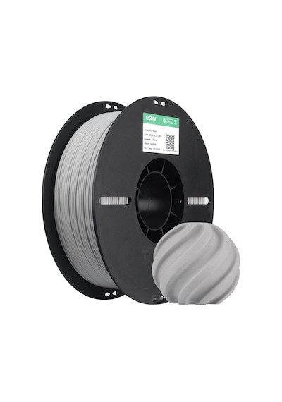 Esun Pla Basic Beton Grisi Filament 1.75mm 1 Kg