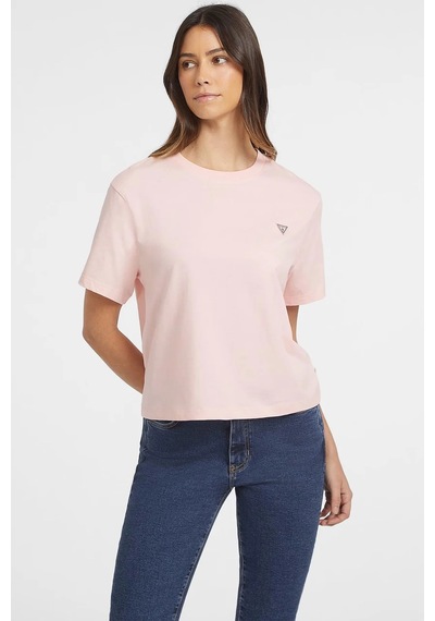 Guess Kadın T-shırt W4yı05k8hm0-g6r4 Pembe