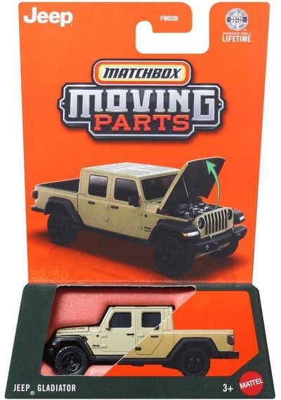 Matchbox 2026 1:64 Arabalar Jeep Gladıator Jhv61 Çok Renkli