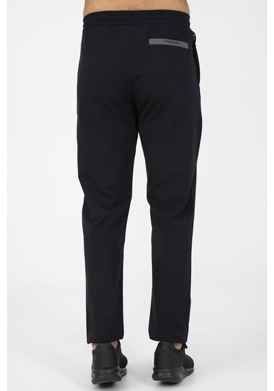 Maraton Sportswear Regular Erkek Düz Paça Outdoor Siyah Eşofman Altı 21393-siyah Siyah