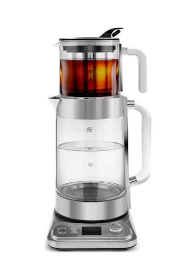 Refika'dan Xl Cam Çay Makinesi Chrome Diğer