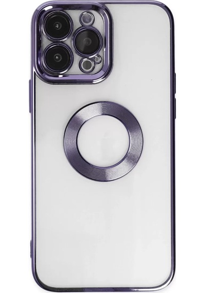 Newface Apple İphone 14 Pro Kılıf Slot Silikon - Mor