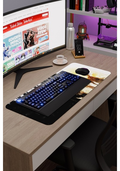 Dying Light Kaymaz Dikişli Kauçuk Oyuncu Mousepad V1 - 70x30 Xl Gaming Mouse Pad Fare Altlığı