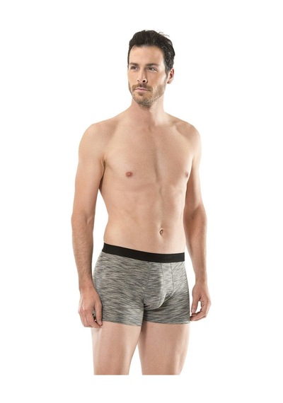 Cacharel 1324 İkili Boxer - Gri/siyah Çok Renkli