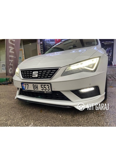 Kit Garaj Leon Mk3 Style 2013-2016 Custom Ön Ek Plastik Boyasız