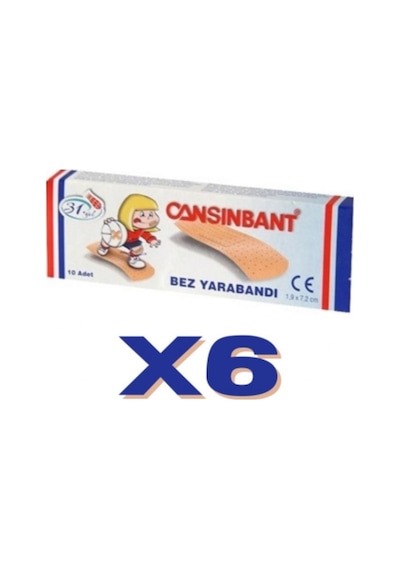 Cansın Bez Yara Bandı 60 Adet