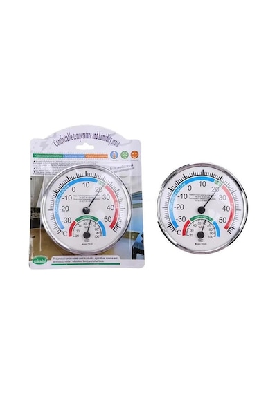 Powermaster Pm-24666 Analog Sıcaklık Nem Ölçer Termometre
