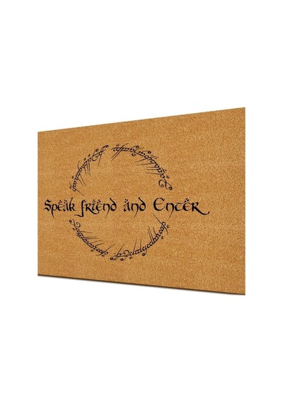 Decovetro Paspas Yüzüklerin Efendisi Speak Friend Desenli Genel
