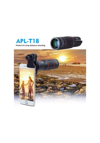 Akıllı Telefon İçin Dürbün 18 Kat Uzay Çekim Teleskopik Zoom Lens Dürbün - Apl-t18 18x25 Mobil Lens Diğer Akıllı Telefon İçin Dürbün 18 Kat Uzay Çekim Teleskopik Zoom Lens Dürbün - Apl-t18 18x25 Mobil Lens Diğer
