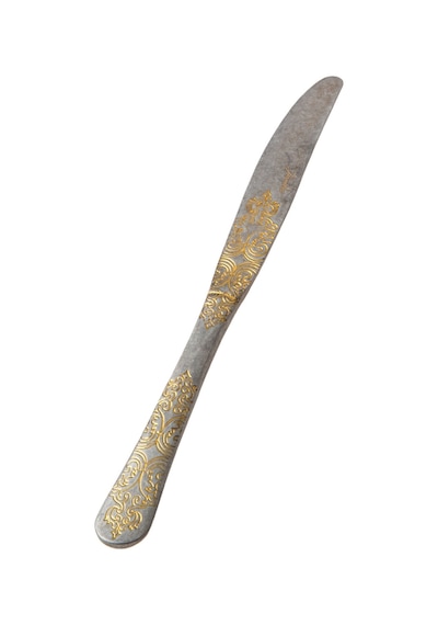 Jumbo Antique 12 Kişilik 84 Parça Antika Gold Çatal Kaşık Bıçak Takımı