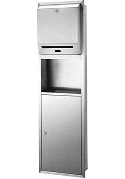 Bocchi Ankastre Kağıt Dispenseri Çöp Kovalı Fotoselli - 3900-0160 Inox
