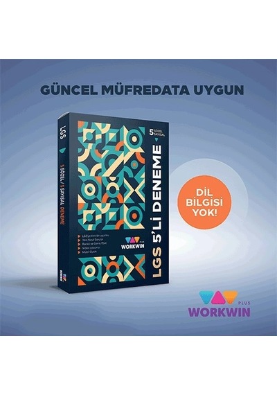 Lgs Video Çözümlü 5'li Deneme Workwin Plus
