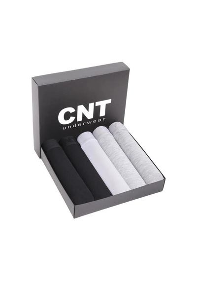 Cnt Erkek Pamuklu Boxer 5'li Paket Karışık Karışık