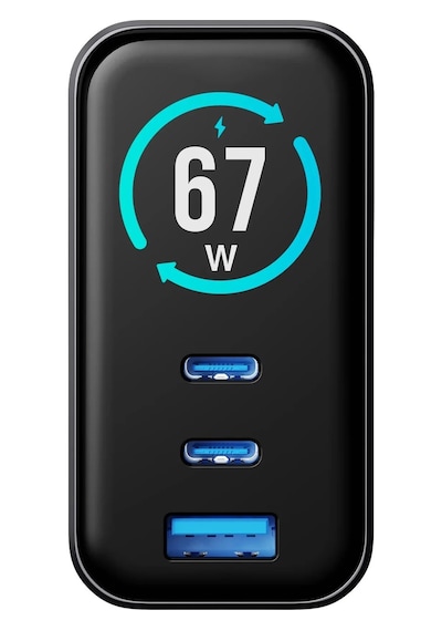Welio W'more Wcg67 3'ü 1 Arada Tft Ekranlı 67w Gan Şarj Cihazı Hızlı Şarj Usb-c 3 Portlu Laptop Gan Pd 3.1 Evrensel Şarj Cihazı 3-ın-1 67w Siyah Welio W'more Wcg67 3'ü 1 Arada Tft Ekranlı 67w Gan Şarj Cihazı Hızlı Şarj Usb-c 3 Portlu Laptop Gan Pd 3.1 Evrensel Şarj Cihazı 3-ın-1 67w Siyah