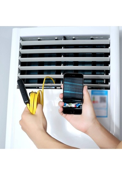 Ayrex Wifi Yılan Kamera 10 Mt Sarı Sert Tel 1200 Piksel 2mp Endoskop