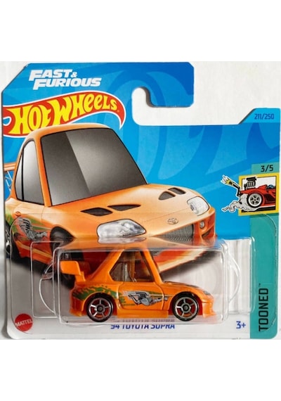 Hot Wheels Tekli Arabalar '94 Toyota Supra-hkg62