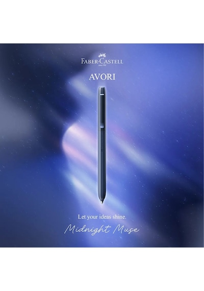 Faber-castell Avori Tükenmez Kalem Toz Mavi Mavi