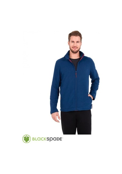 BLACKSPADE Önden Fermuarlı Polar Mont Lacivert XL