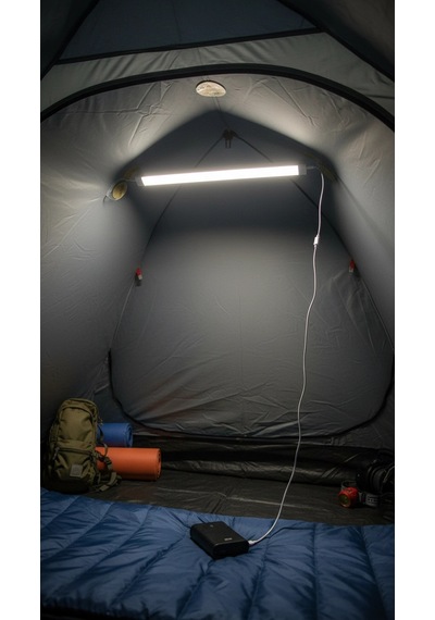 Nishev Usb Şarjlı 3 Modlu Mıknatıslı Otel-yurt-ev-kamp Feneri Led Şarjlı Işıldak 15 W 52 Cm