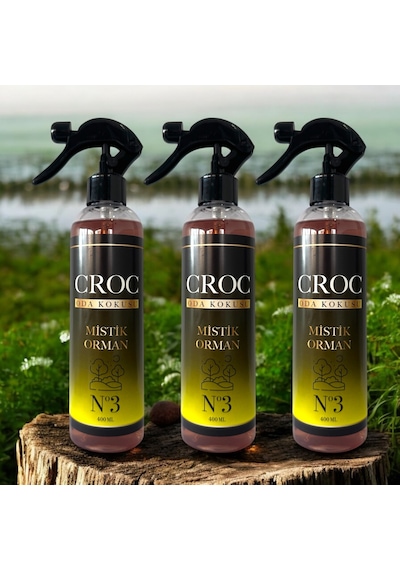 Croc Oda Kokusu No:3 Mistik Orman 3 X 400ml Sprey Şişe