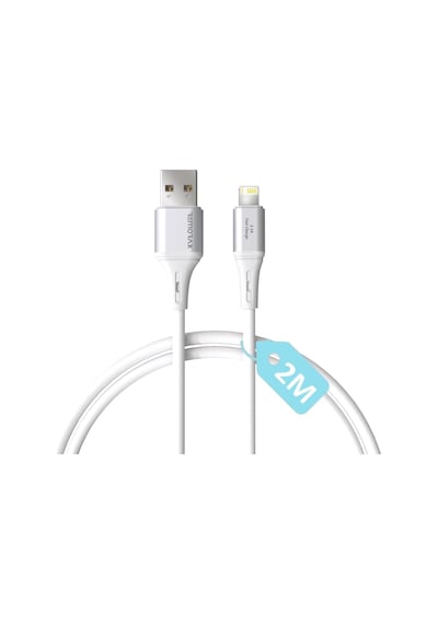 Usb A-lightning, 2metre, 3.1a Hızlı Şarj Kablosu, Wahoo 1ad X 2metre Beyaz