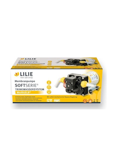 Lilie 12v 2.1 Bar 11.3l Diyaframlı Hidrofor Karavan Su Pompası Kutusuz