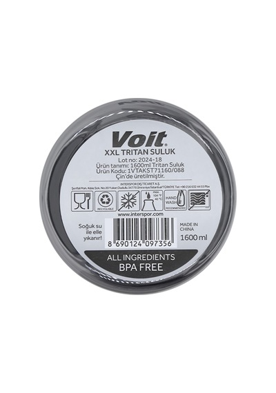 Voıt Xxl Trıtan Suluk 1600ml / Siyah Çok Renkli