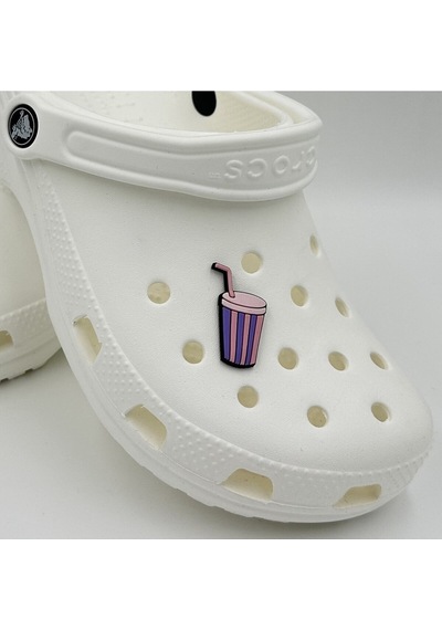 Crocs Terlik Süsü Ve Aksesuarı , Çanta Süsü Jibbitz Pipetli Çizgili Bardak 03 Görsel Figür Aksesuar Mor-pudra-siyah Crocs Terlik Süsü Ve Aksesuarı , Çanta Süsü Jibbitz Pipetli Çizgili Bardak 03 Görsel Figür Aksesuar Mor-pudra-siyah