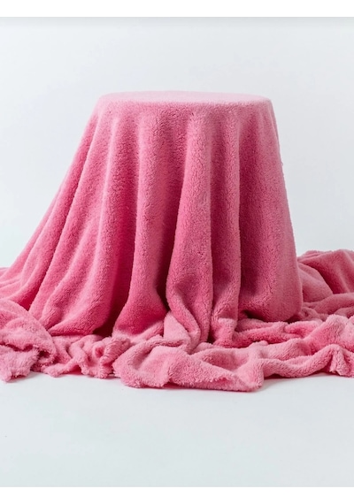Sallanan Sandalye, Ayarlanabilir Başlıklı Sallanan, Pembe Peluş Kumaş, Tekli Koltuk, Berjer Pembe