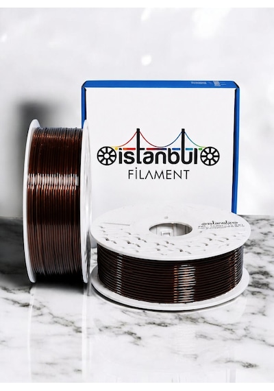 3d Baskı Petg+ Kahverengi Filament 1 Kg Mühendislik Filament Ø 1,75mm 0,05 Mm 1.75mm