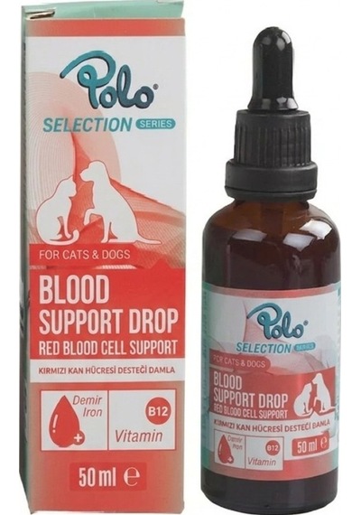 Polo Kedi Köpek Kırmızı Kan Hücresi Desteği Damla 50 Ml