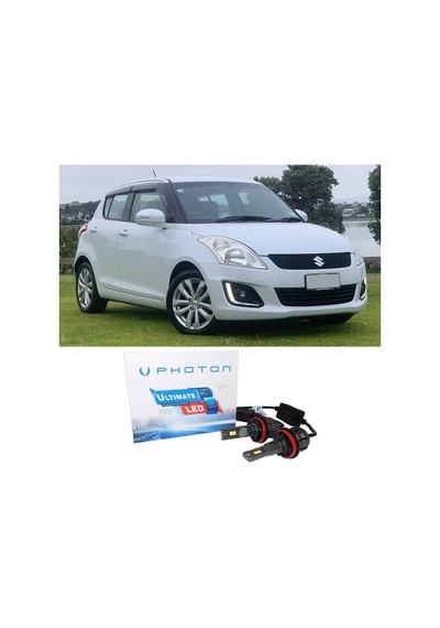 Suzuki Swift 2 Uzun+kısa Far Ampulü H4 Ultimate Yeni Seri Beyaz 2010-2017