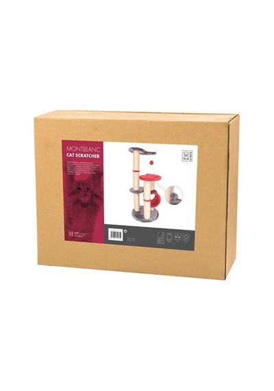 M-pets Mont Blanc Kedi Tırmalama Tahtası 40x40x86 Cm 244-54005.01