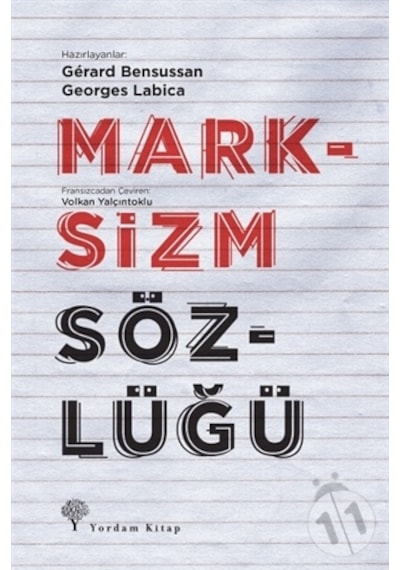 Marksizm Sözlüğü- Yordam Kitap