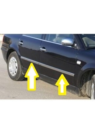 Ebal Otomotiv VW Passat 3B Krom Yan Kapı Çıtası 4 Kapı 1996-2005 arası P. Çelik