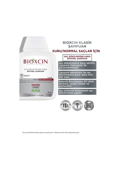 Genesis Kuru Ve Normal Saçlar Için Şampuan 3 X 300 Ml