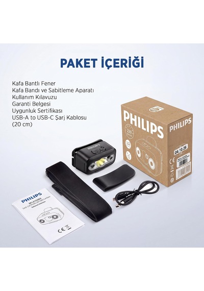 Sfl3153/93 5w Led 220 Lümen Hareket Sensörlü Çift Butonlu Acil Durum Çakarlı Şarjlı Hafif Kamp Ve Kafa Lambası