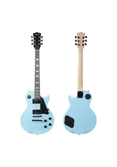 Midex Grx-200ltb Profesyonel Les Paul Kasa Hh Elektro Gitar Seti Turkuaz
