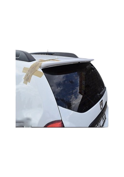 2010 2017 Dacia Duster Beyaz Boyalı Spoiler Bagaj Üstü Arka Rüzgarlık