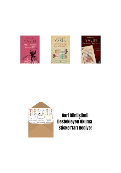 Kalbi Durmuş Zamanda + Soydaşınız Balık Burcu + Sınırdışı Saatler + Okuma Sticker'ları