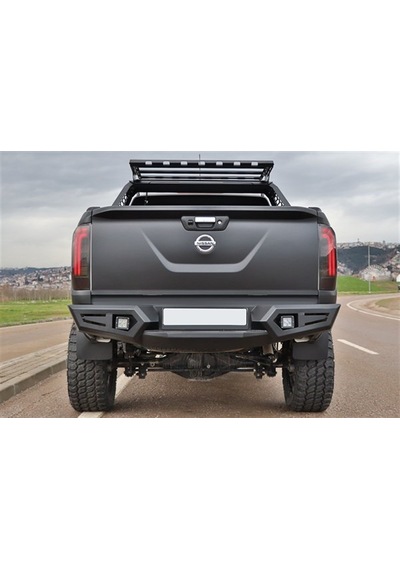Nissan Navara 2010+ Arka Demir Tampon Aqm-M20