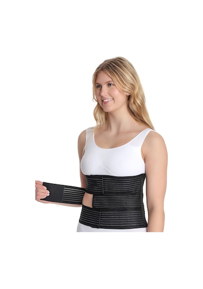 Code: Ort-283 Abdominal Korse - 3 Bantlı Standart Beden Siyah