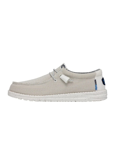 Whıte Sneaker Günlük Erkek Hd.40403 Hey Dude Wally Sport Mes Beyaz