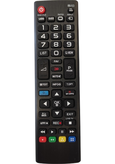 LG Uyumlu Lcd Led Tv Universal Kumanda My Apps 3D Smart Küçük